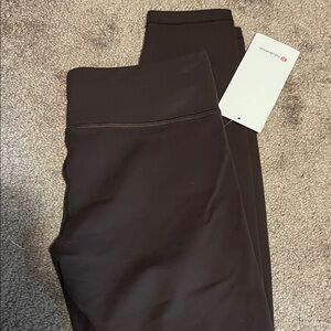 Lululemon Wunder Train low rise Espresso s